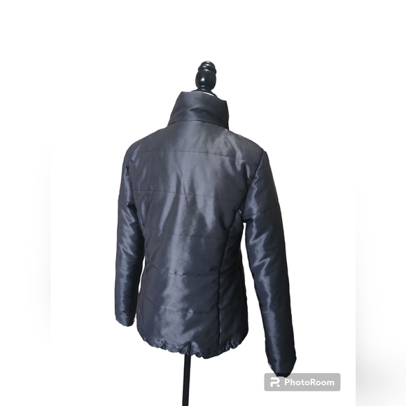 💞💕 2/$50 Yellow Circle Size Medium Jacket Black - Picture 12 of 13